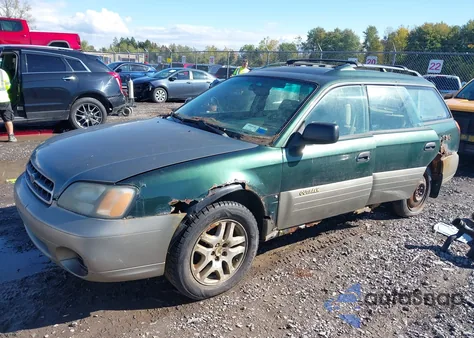 2003 Subaru Outback из США, поврежденный, VIN 4S3BH675737624119
